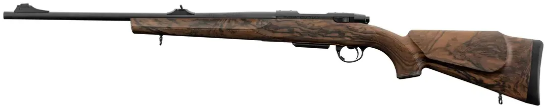 Carabine Renato Baldi CF01 .222 Rem verrou aspect bois, vue 3