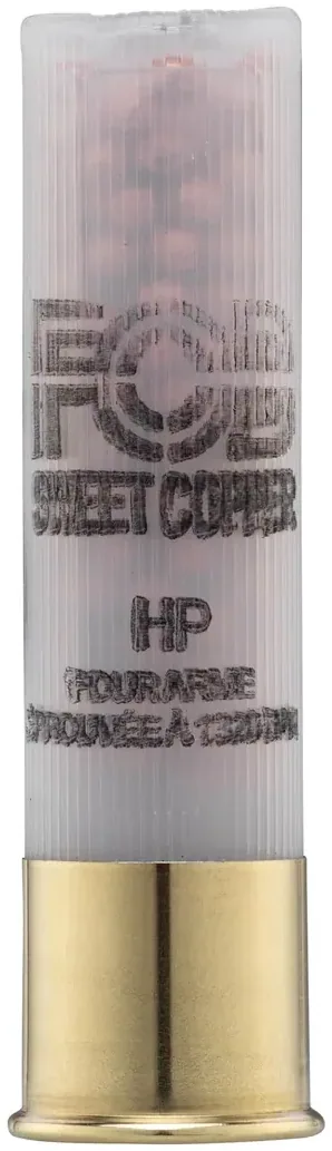 Cartouche de chasse sans plomb FOB Sweet Copper cal. 28 HP, vue 3