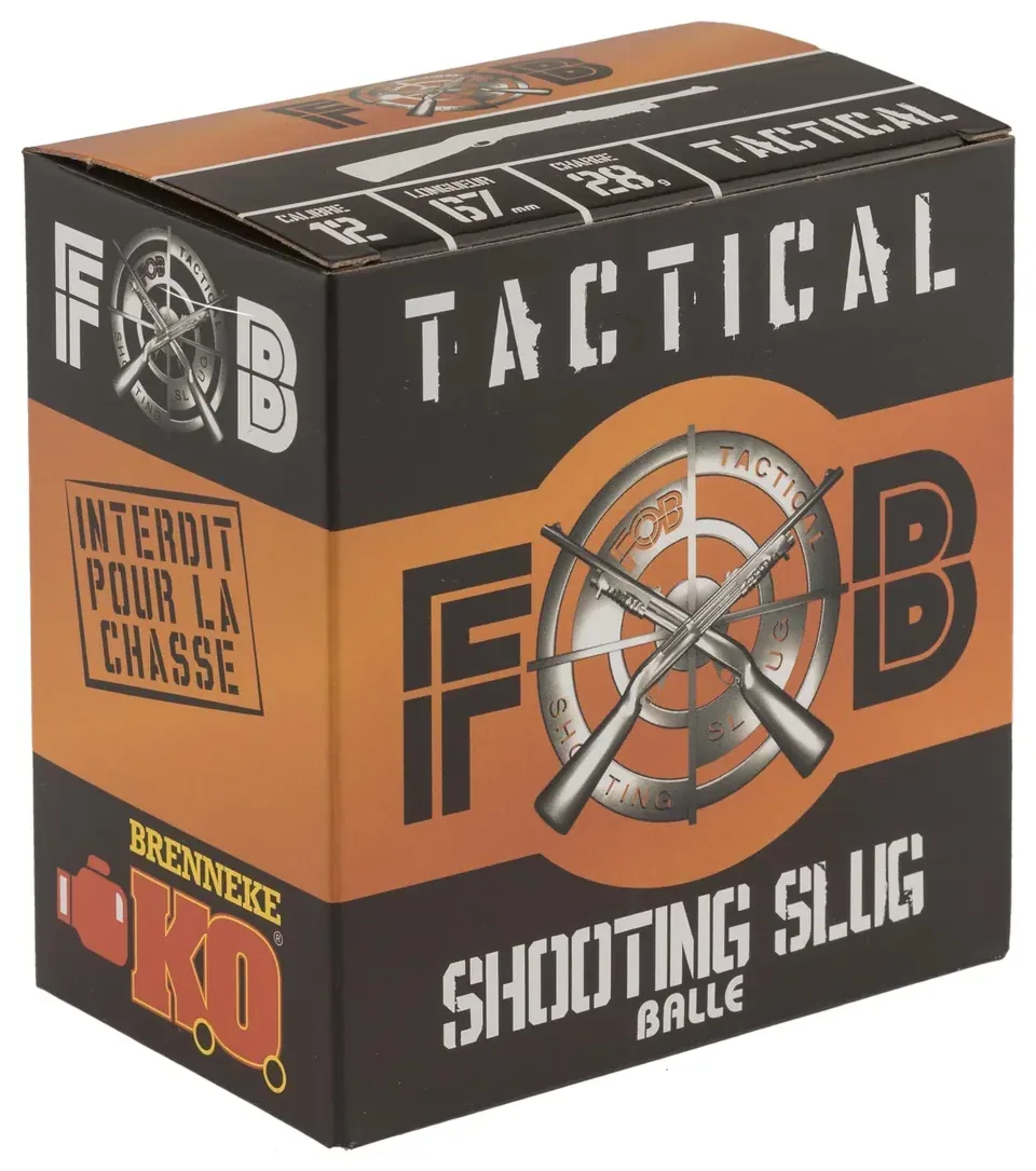 Cartouche Fob Slug Tactical - Cal. 12/67 (x100)