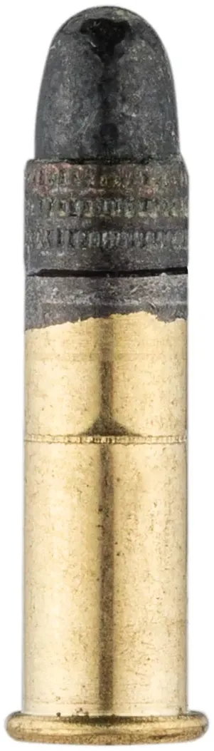 Cartouches 22 LR Black Copper plated round nose, vue 3