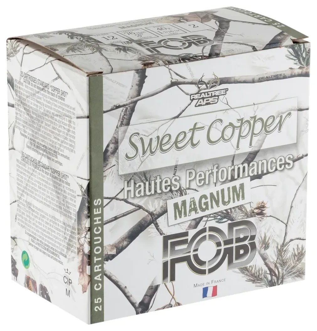Cartouches Fob Sweet Copper Magnum 40 - Cal. 12/76