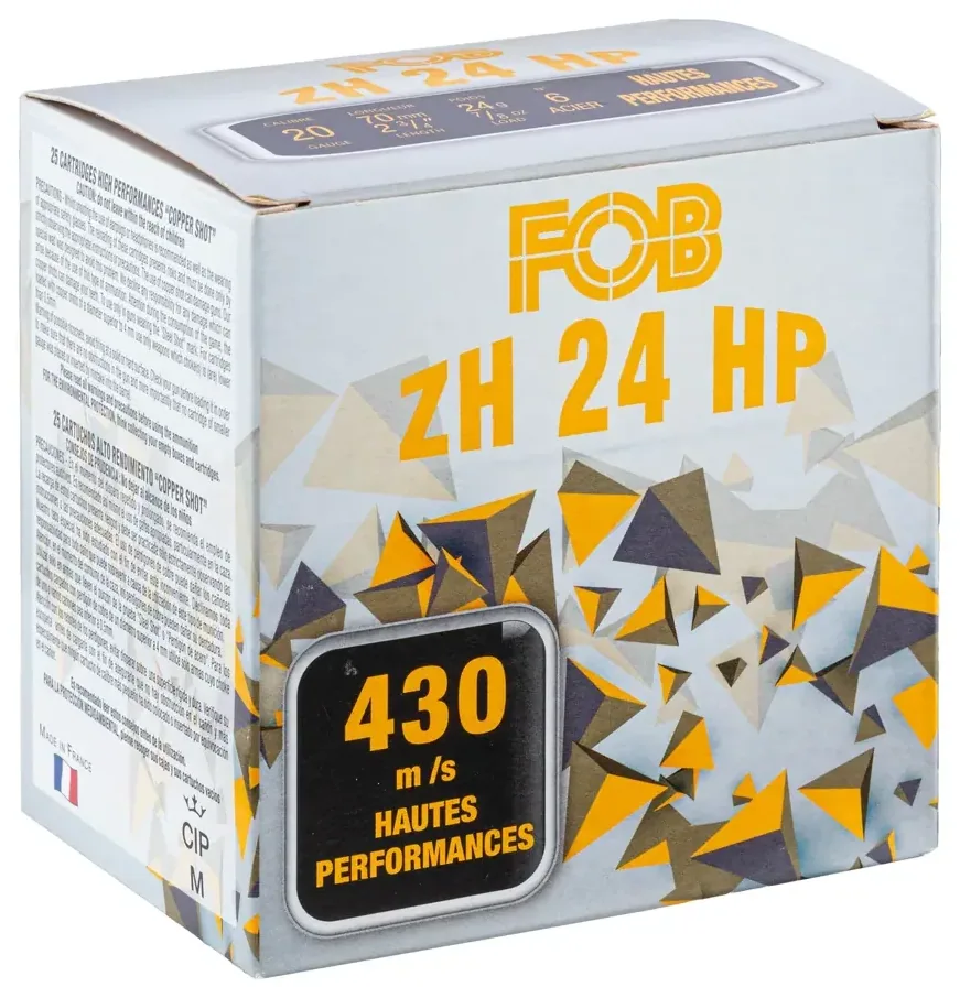 Cartouches Fob ZH Acier Hautes Performances - Cal. 20/70, vue 2