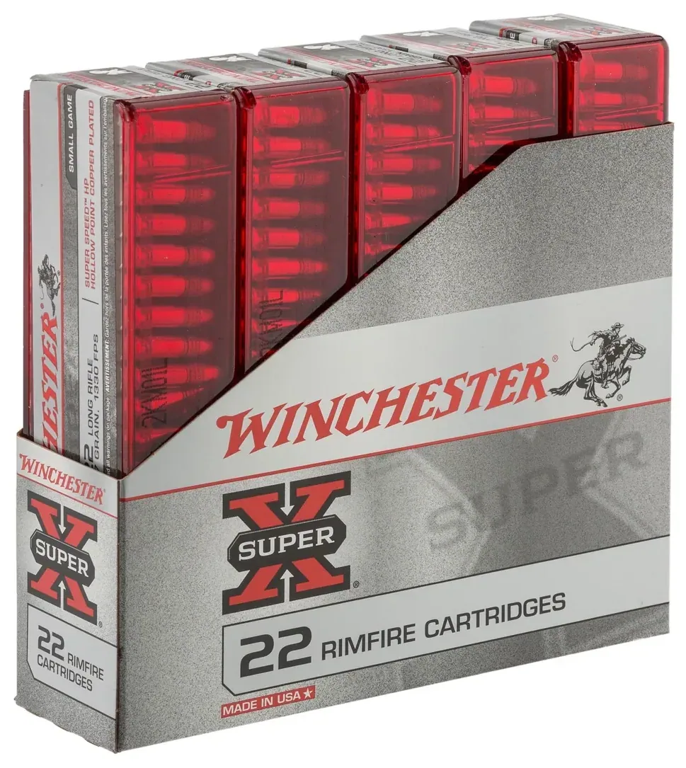 Cartouches Super X cal. 22 LR, vue 3