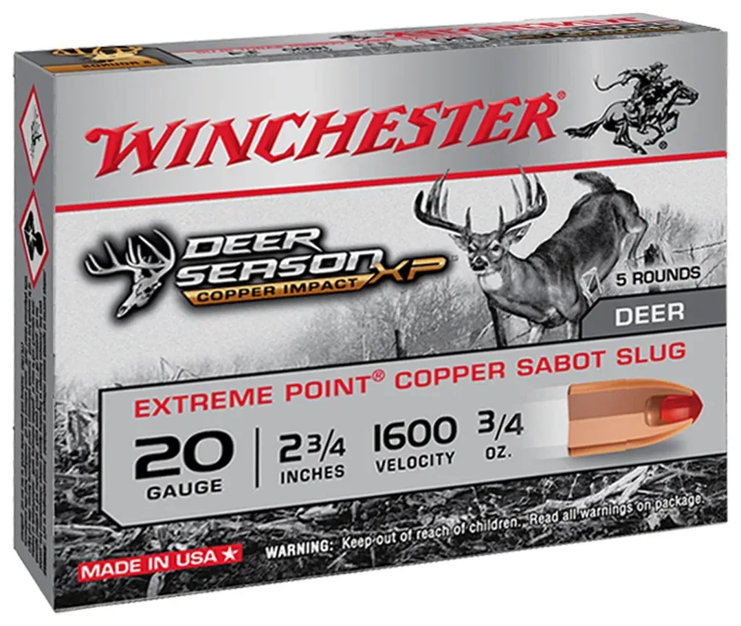 Cartouches Winchester DEER SEASON sans plomb - Cal 20/70, vue 2