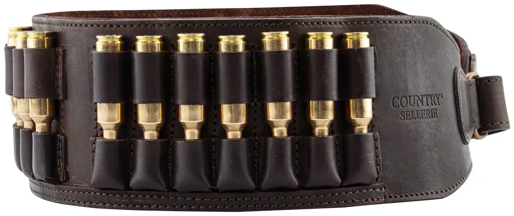 Cartouchière cuir gras pour 21 balles - Country Sellerie, vue 3
