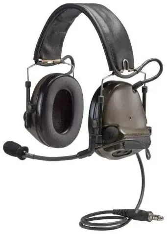 Casque 3M Peltor comtac xpi - Vert, vue 2
