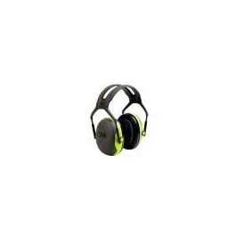 Casque peltor x4a - Noir/Vert fluo