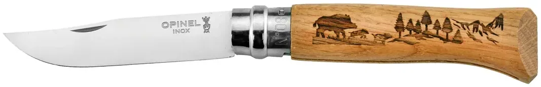 Couteau OPINEL 8 Inox, vue 2