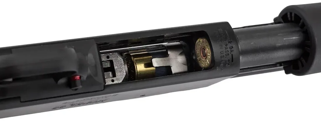 Fusil à pompe Mossberg Maverick 88 Security - Cal. 12/76 - Canon 47 cm, vue 3