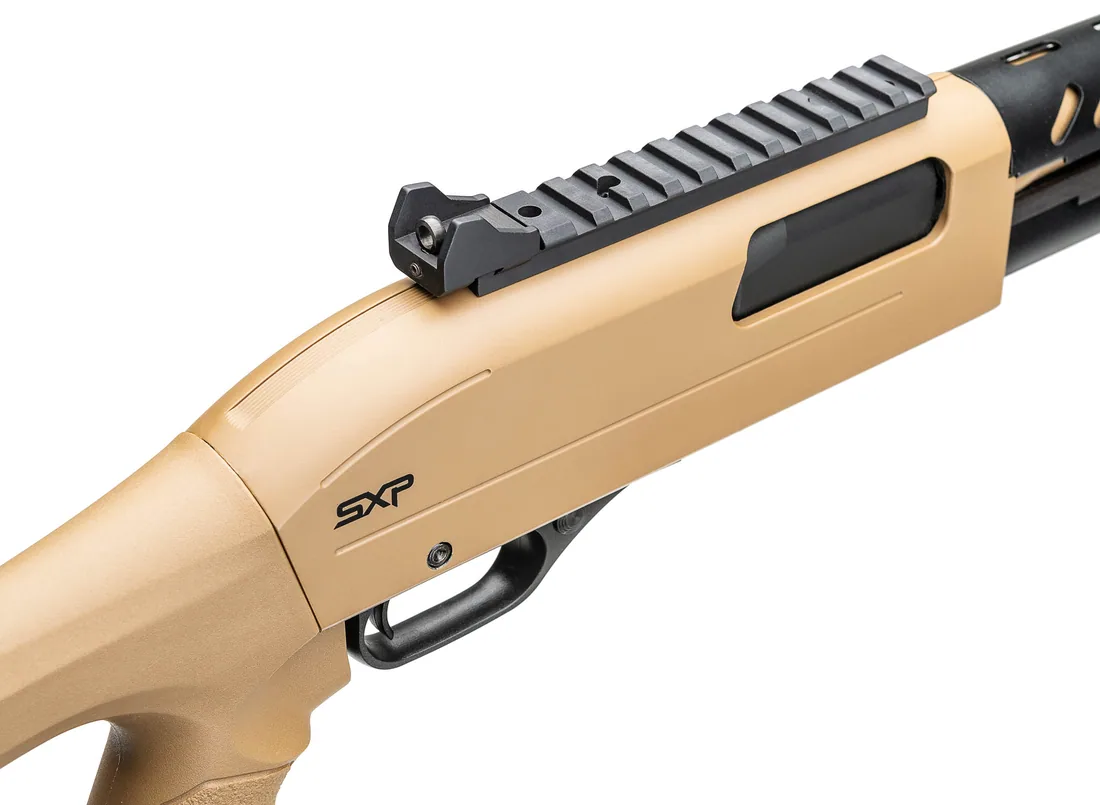 Fusil à pompe SXP XTREM Dark Earth Defender Rifled Winchester - Cal. 12/76, vue 3