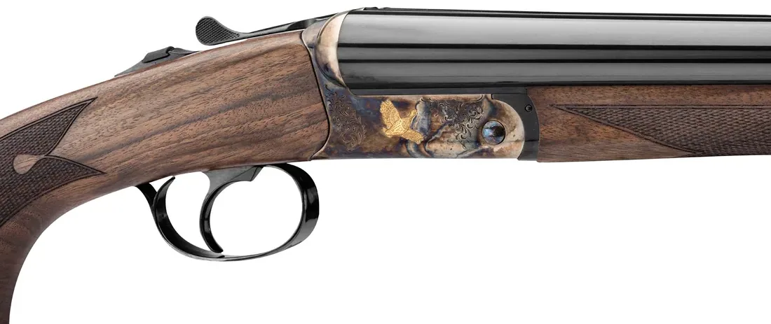 Fusil juxtaposé Renato Baldi Cal. 12/76 - Crosse pistolet, vue 3