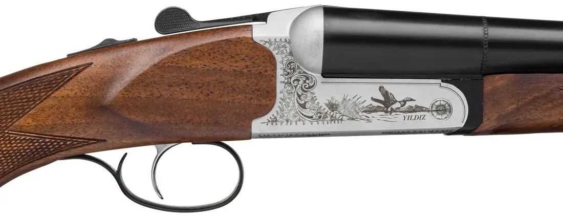 Fusil juxtaposé Yildiz Elégant Cal. 12/76, vue 2