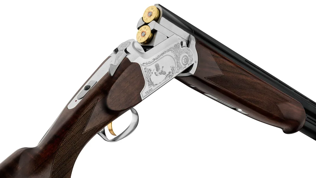 Fusil superposé Yildiz Luxe de plaine - Cal. 12/76, vue 2