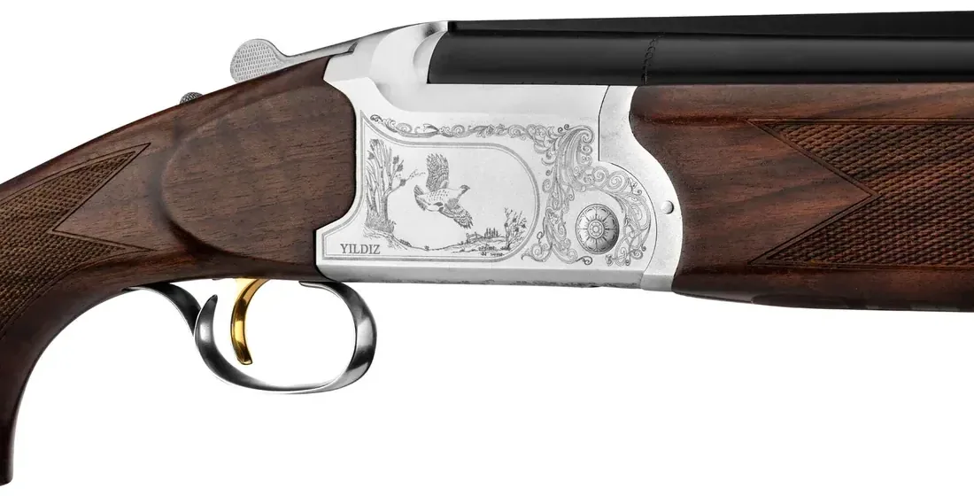 Fusil superposé Yildiz Luxe de plaine - Cal. 12/76, vue 3