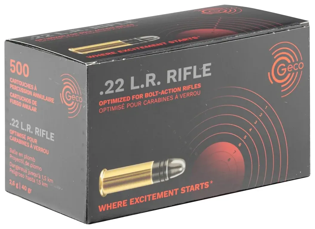 GECO Munitions .22 LR Rifle 40 gr / 2.6 g, vue 2