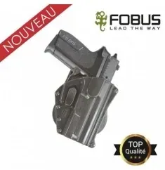 Holster rigide polymère pour SIG SP2009/2022 rétention active index - FOBUS