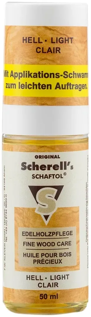 Huile pour bois teinte clair - Schaftol, vue 2
