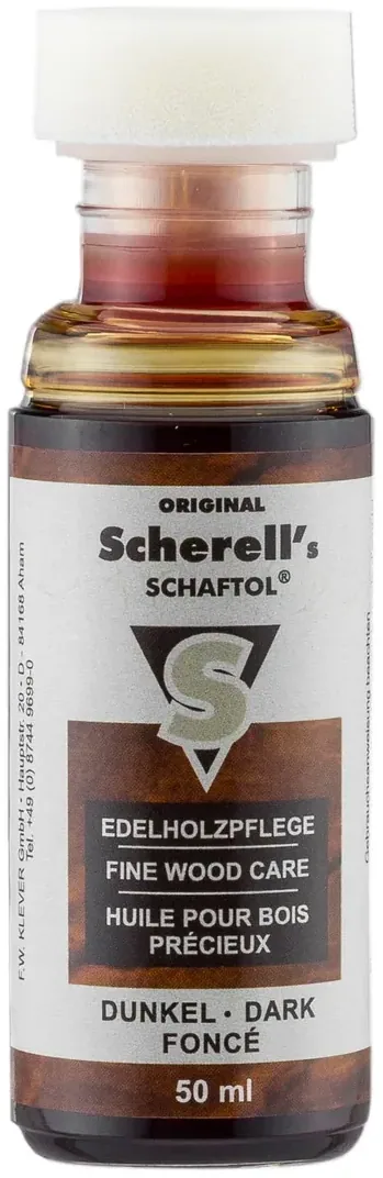 Huile pour bois teinte foncé - Schaftol, vue 2