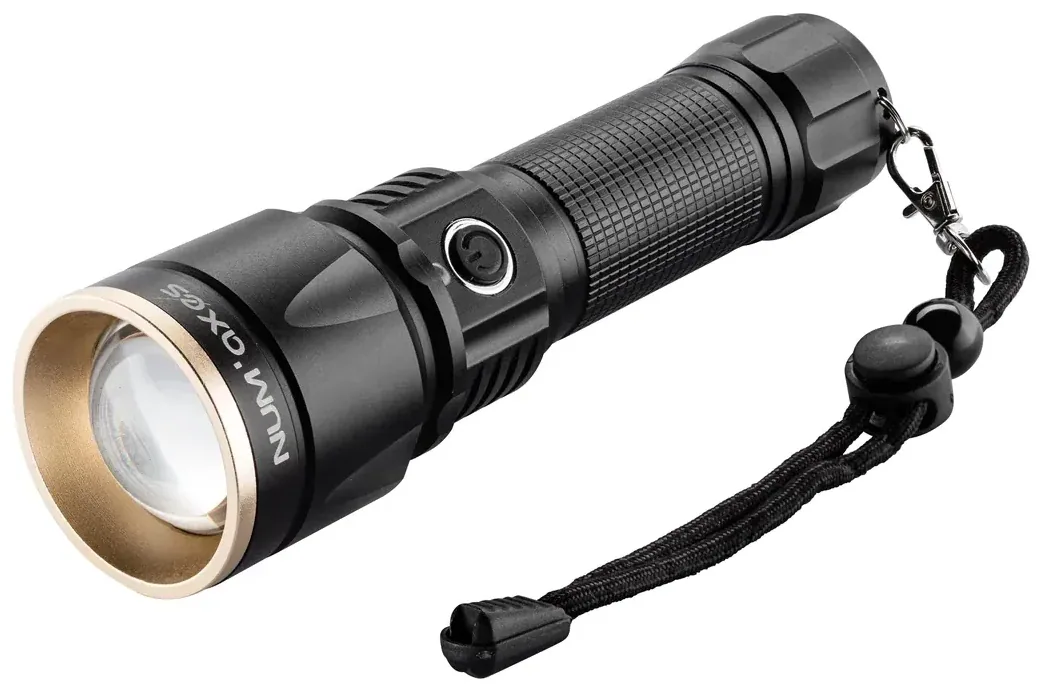 Lampe Tactique rechargeable NUM'AXES Led 1000 lumens
