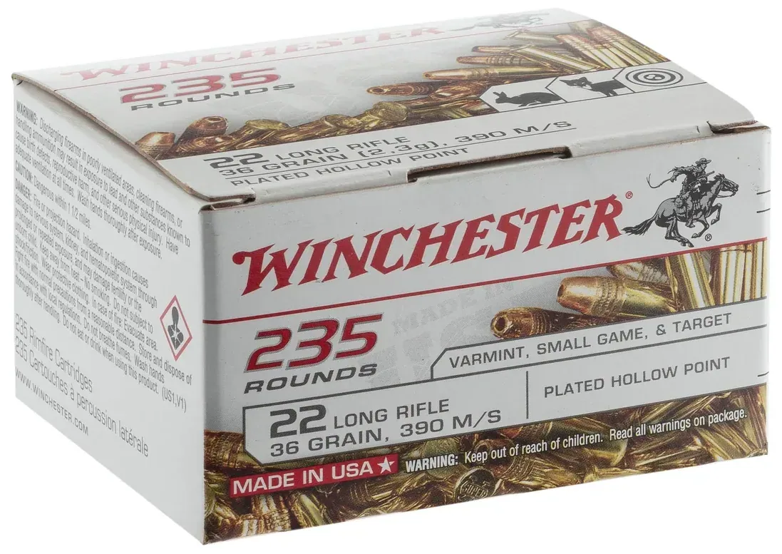 Munitions Super-X LHP Copper Plated cal. 22 LR