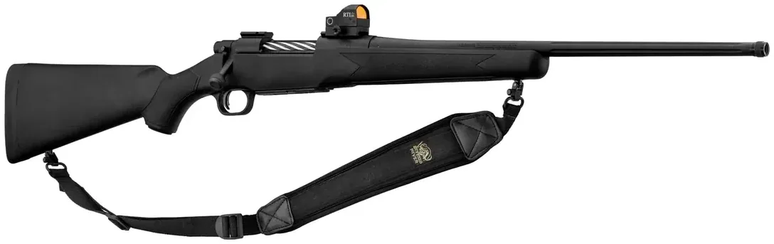 Pack Carabine Mossberg Patriot .30-06 Sprg + point rouge RTI + Bretelle