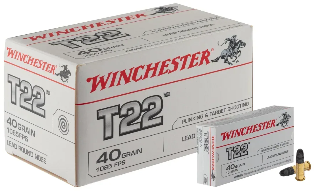 Winchester T22 Cartouches .22 LR 40 gr