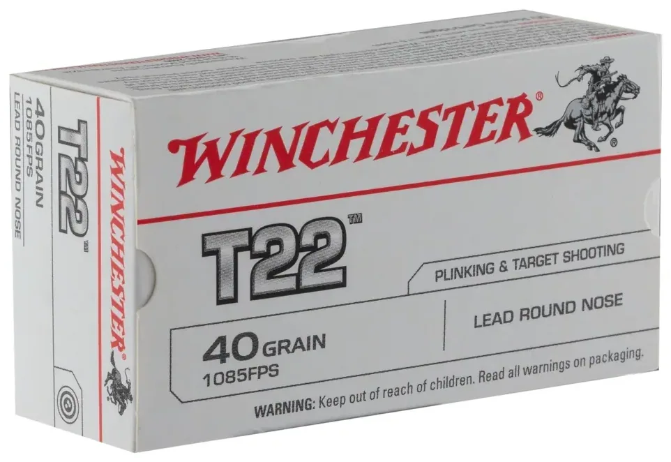 Winchester T22 Cartouches .22 LR 40 gr, vue 3